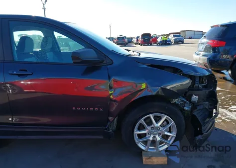 2022 Chevrolet Equinox Fwd Ls z USA, uszkodzony, nr VIN 3GNAXHEV6NS170177